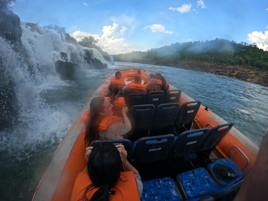 El Salto Yucumã, un tesoro natural único para disfrutar en vacaciones